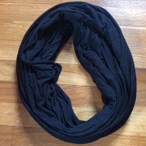 Black American apparel circle / infinity scarf